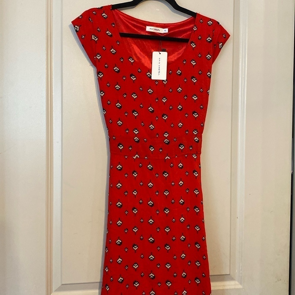Red dress by eye candy xl with tags new